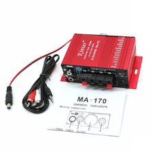 Video Game 12V 3A Input  Power 2 Channels LED Light Mini HIFI Stereo Audio Amplifier For Arcade Vending Machine DIY 2024 - buy cheap