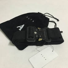 Catalyx-cinturón de seguridad de 128cm para hombre y mujer, cinturón de lona con hebilla de Metal, a la moda, de calle 2024 - compra barato