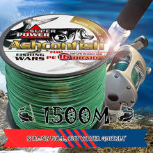 Super  hollowcore braided fishing line 1500M 16 Strands  pe super Ocean Fishing braided wires 20-500LBS leader line 0.16-2.0mm 2024 - buy cheap