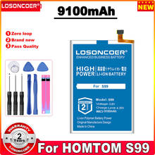 LOSONCOER-Batería de teléfono móvil S99, 8900mAh, para HOMTOM S99 2024 - compra barato