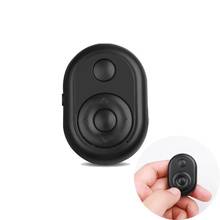Mini botão de liberação do obturador da câmera remota do bluetooth para o botão remoto do bluetooth do controlador da câmera de selfie para o iphone android 2024 - compre barato