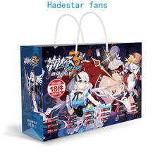 Anime Honkai Impact 3 lucky gift bag toy incluye postal póster insignia pegatinas marcapáginas mangas regalo 2024 - compra barato