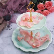 Transparent Silicone Mould Dried Flower Resin Decorative Craft DIY 2 layer fruit tray champagne rack Mold epoxy resin molds 2024 - buy cheap