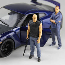 1/18 Scale Mini Resin Figurine Dolls Dominic Bryan Model for Car Model Gift Accessories Display Exhibition Scene Simulation Show 2024 - buy cheap