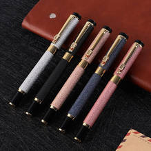 15pcs Luxurious High-Grade Fountain Pen Four Colors Chinese Golden Dragon Fountain Pen School Office Supplies Ink Pen 2024 - buy cheap