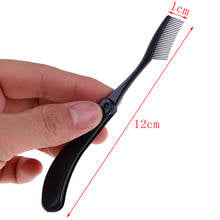 Women Eyebrow Eyelash Comb New Eyelash Extension Tool Foldable Eyelash Comb Make Up Brushes Tools 2024 - buy cheap