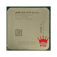 AMD A10 5700 A10 5700k 3.4 GHz Socket FM2 Quad-Core CPU AD5700OKA44HJ CPU 2024 - купить недорого
