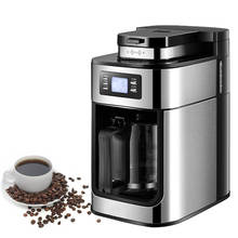 Cafe American Coffee Machine Drip Soy Flour Fully Automatic Coffee Maker with Grinder Digital Display 2024 - buy cheap