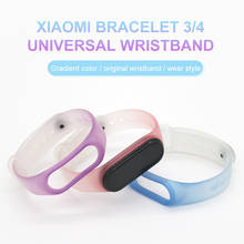For Xiaomi Mi Band 3 4 Sport Strap Watch Silicone Wrist Strap For Xiaomi Mi Band 3 4 Wristband Mi Band 4 3 Band Smart Bracelet 2024 - buy cheap