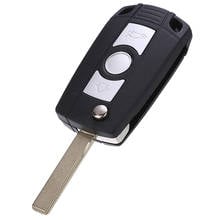 3 Buttons Flip Remote Key Fob Case Shell Auto Key Fob Case For BMW E81 E46 E39 E63 E38 E83 E53 E36 Smart Key Case Cover 2024 - buy cheap