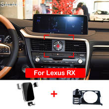 Soporte de teléfono móvil para LEXUS RX 450hL 2020, montaje de rejilla de ventilación, GPS, Clip de teléfono en coche para Iphone, Xiaomi y Huawei 2024 - compra barato