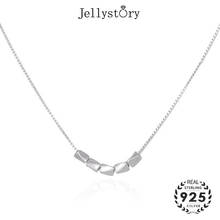 Jellystory fashion 925 sterling silver jewellery necklace pendant for women wedding engagement promise banquet gifts wholesales 2024 - buy cheap