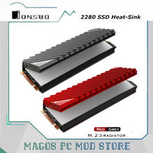 JONSBO M.2 Radiator ,2280 SSD Heat-Sink All Aluminum, Red or Grey NGFF NVME M2, M.2-3 2024 - buy cheap