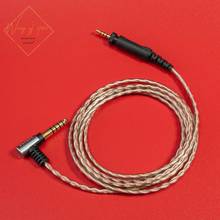 6N Hifi Balanced Audio Cable For Shure SRH840 SRH940 SRH440 SRH750 DJ Headset 6N OCC 99.99997% 4.4 2.5 3.5 mm Plugs Gold Plated 2024 - buy cheap