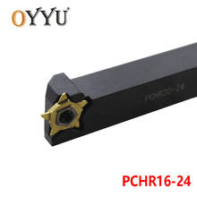 OYYU-portaherramientas ranurado PCHR16-24, 16mm, PCR, insertos de carburo CNC, vástago, herramientas de torno PENTA24, cortador 2024 - compra barato
