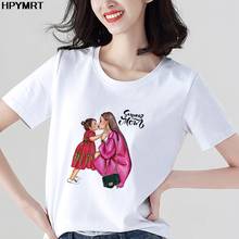 Super Mom camiseta mujer amor de la madre camiseta estampada Harajuku Mama camiseta mujer Vogue tapas camiseta Femme Vogue 2020 nuevo verano 2024 - compra barato