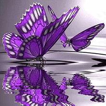 Div 5D с сиреневой бабочкой на крышке речной воды полная Алмазная Краски ing вышивки крестом наборы искусство Высокое качество животных 3D Краски алмазы 2024 - купить недорого