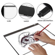 Little A3 LED Drawing Pad Tablet Drawing Pad Box Board Drawing Tracing Tracer Copy Board Table Pad Led Light Pad Graphics Tablet 2024 - buy cheap