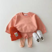 Autumn Baby Girls Clothes Sets Cute Long Sleeve Infant Outfits Newborn Clothes Casual Sports Suit For Kids Toddler Baby Clothing 2024 - buy cheap
