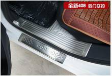 for Peugeot 408 Stainless steel scuff plate door sill strip welcome pedal 8pcs 2024 - buy cheap