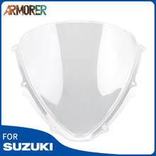 GSX R 600 GSX-R750 gsx R 600 750 Motorcycle Front Double Bubble Windscreen Windshield For SUZUKI GSXR 600 750 K6 2006 2007 2024 - buy cheap