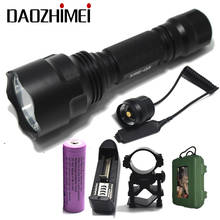 5000 lumens XML T6 L2 LED Tactical Flashlight 5 Mode Hunting Lanterna Flash Light Camping Torch +18650Battery +Remote Switch 2024 - buy cheap