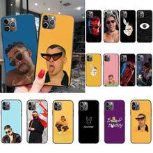 Funda de teléfono Bad Bunny para iPhone 11, 12 mini pro, XS MAX, 8, 7 Plus, X, XS, XR 2024 - compra barato