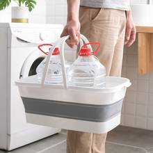 Dobrável mop balde dobrável portátil lavatório prato com alça para acampamento de pesca 2024 - compre barato