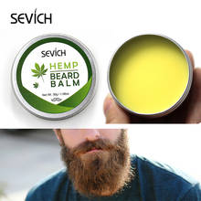Sevich 30g Hemp Beard Balm Natural Conditioner Balm for Beard Growth and Organic Beard Care moisturizing smoothing Long-Lasting 2024 - buy cheap