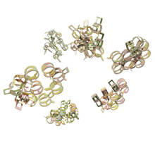 60PCS Spring Band Type Clips Wire Tube Hose Clamp Wire Tube Pipe Clip 6-15mm 2024 - buy cheap