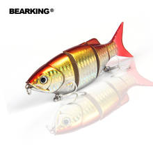 Bearking Hot model 5pcs/lot fishing lure Swimbait jointed 80mm 10g hard bait fish fresh water lure minnow free shipping 2024 - buy cheap