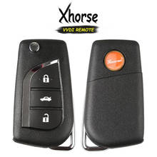 Xhorse-chave de controle remoto para toyota x008, série 3, com botões, universal, ferramenta para chave vvdi 2024 - compre barato