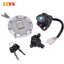 400CC Motorcycle Fuel Tank Cap and Electric Door Lock and Key Locking Gas Cover For Yamaha XJR400 XJR 400 2024 - buy cheap