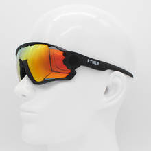 Óculos de sol com 5 lentes para homens, polarizados, ciclismo, uv400, mtb, bicicleta, equitação, tr90, ciclismo, óculos esportivos 2024 - compre barato