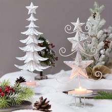 Candle Holder Candlestick Creative Christmas Decoation Party  Home Garden Mall Table Ornaments Wedding Gifts Christmas Tree 2024 - buy cheap