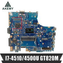 Akemy PU551LD Laptop motherboard Para For Asus PRO551L PU551LD PU551LA PU551L P551L Mainboard teste ok REV2.0 I7-4510U GT820M 2024 - compre barato