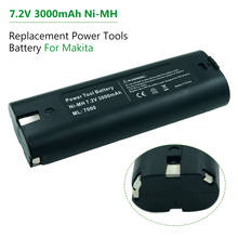 7.2v Ni-Mh 3000mAh Rechargeable Battery for Makita 7000 7002 7033 6002D 6010D 6018D 6019D 9200D Power Tools Battery 2024 - buy cheap