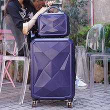 Mala de viagem com rodinhas, kit de bagagem com carrinho feminino de 22, 26, 28 polegadas, lançamento, maleta com cabine de transporte 2024 - compre barato