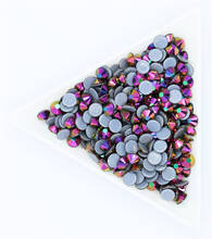 ss6,ss8,ss10,ss16,ss20,ss30 Rainbow-Rose-Gold Hematite DMC Flatback Crystals Hot Fix Rhinestones,Crystal Garment Rhinestones 2024 - buy cheap