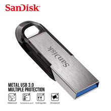 SanDisk-unidad Flash USB 3,0 SDCZ73 Ultra Flair, Pen Drive de Metal, 32GB, 64GB, 128GB, 256GB, dispositivo de almacenamiento U Disk 2024 - compra barato