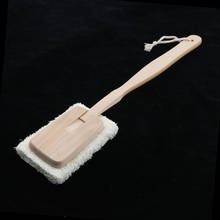 Natural Loofah Detachable Long Wood Handle Bath Shower Back Scrubber Exfoliating Sponge Scrub Puff 2024 - buy cheap