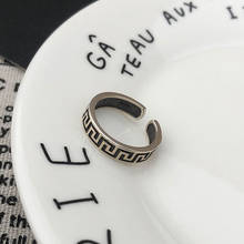 YC3157R S925 Silver Simple Retro Design Hiphop-Style Adjustable Ring Girlfriend Gifts Party Woman Jewelry Ring 2021 2024 - buy cheap