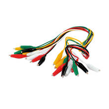 10 unids/set pinzas eléctricas de cocodrilo DIY cables de prueba pinzas de cocodrilo de doble punta clip de Roach kit de cable de puente de prueba 2024 - compra barato