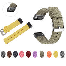 26 22MM Nylon Quick Release Watchband Strap for Garmin Fenix6 6X Pro Watch Easyfit Wrist Band Strap For Fenix5 5Plus 3HR Watch 2024 - buy cheap