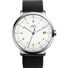 AOUKE-relojes automáticos para hombre, reloj de pulsera ultrafino de lujo, resistente al agua, mecánico, con correa de cuero 2024 - compra barato
