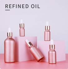 20pcs 5/10/15/20/30/50/100ml Glass Dropper Bottles With Rose Pink Cap for Essential Oil Perfume Sample Bottle Jars Aromatherapy 2024 - buy cheap