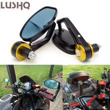 Motorcycle Bar End Mirror Moto Rearview Mirrors For HONDA cbr 500r cr 125 cbr 125r shadow vt750 cb 900 hornet cbr 1100 xx 2024 - buy cheap