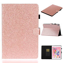 Capa de tablet para ipad, capa de livro brilhante, para ipad pro 10.2, ipad air 3 2019 '', 10 2, 10.5, 10.5 2024 - compre barato