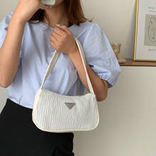 Bolso de hombro Retro de nailon para mujer, bolsa pequeña subaxilar, informal, de diseñador 2024 - compra barato