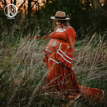 Don & Judy 2021 бохо стиль для беременных кафтан платье для фотосессия для беременных Макси платье для беременных женщин длинные платья 2024 - купить недорого